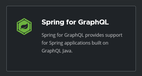 Spring-for-GraphQL